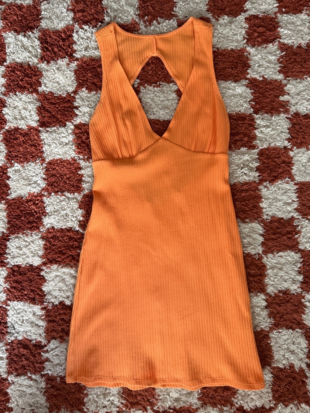 Reformation Coco Dress Tangerine